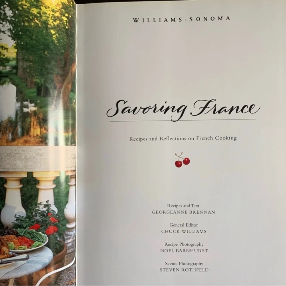 Williams Sonoma Savoring France Hardcover